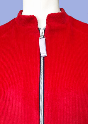 Jacke Cord Rot