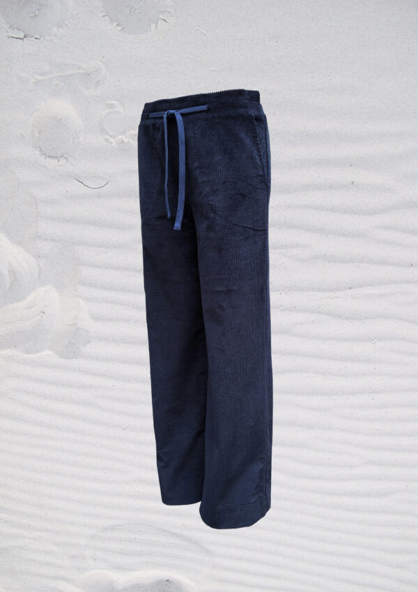 Hose kord blau 1