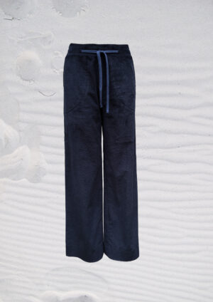 Hose kord blau