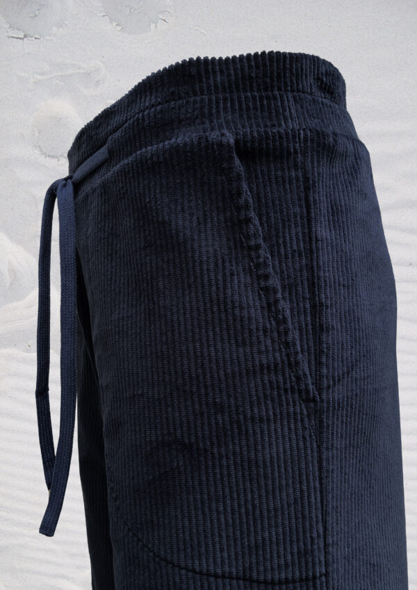 Hose kord blau 6